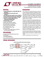 LTC4402-2 datasheet pdf Linear Technology