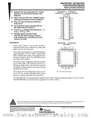 SN74ABT2827NT datasheet pdf Texas Instruments