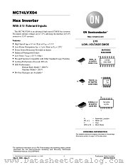 MC74LVX04DTR2 datasheet pdf ON Semiconductor