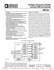 ADM1031ARQ-REEL datasheet pdf Analog Devices