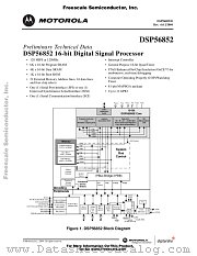 DSP56852 datasheet pdf Freescale (Motorola)