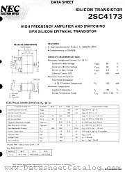 2SC4173-T1 datasheet pdf NEC