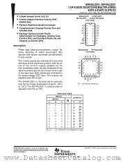 SN74ALS251NSR datasheet pdf Texas Instruments