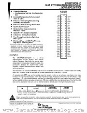 SN74ACT16374 datasheet pdf Texas Instruments
