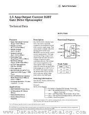 HCPL-T250 datasheet pdf Agilent (Hewlett-Packard)