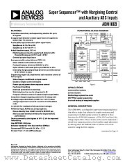 ADM1069 datasheet pdf Analog Devices