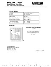 CP304 datasheet pdf Central Semiconductor