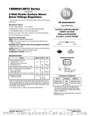 1SMB5944B datasheet pdf ON Semiconductor
