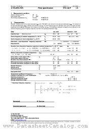 TFS140P datasheet pdf Vectron