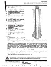 SN74ACT7803-25DLR datasheet pdf Texas Instruments