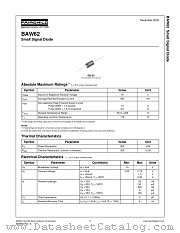 BAW62 datasheet pdf Fairchild Semiconductor