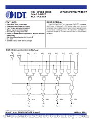 QS74FCT2257CTSO datasheet pdf IDT