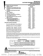 SN74AUC16374GQLR datasheet pdf Texas Instruments