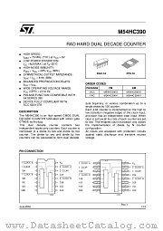 M54HC390 datasheet pdf ST Microelectronics
