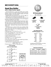 MC74VHCT125A datasheet pdf ON Semiconductor