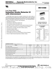 MC14468 datasheet pdf Freescale (Motorola)