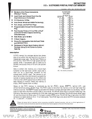 SN74ACT7804-40DL datasheet pdf Texas Instruments