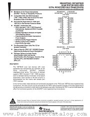 SN74ABT8543DLR datasheet pdf Texas Instruments