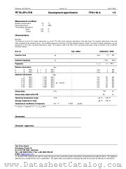 TFS1150A datasheet pdf Vectron