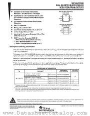 SN74AUC2G06YEPR datasheet pdf Texas Instruments