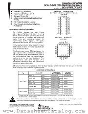 SN74AC564DWR datasheet pdf Texas Instruments