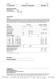 TFS868B datasheet pdf Vectron