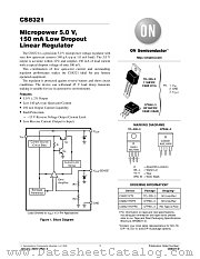 CS8321YDPR3 datasheet pdf ON Semiconductor
