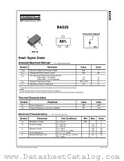 BAS20 datasheet pdf Fairchild Semiconductor