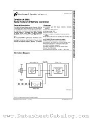 DP83901AV datasheet pdf National Semiconductor