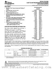 SN74ALVCH162268KR datasheet pdf Texas Instruments