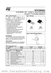 STD70NH02L-1 datasheet pdf ST Microelectronics