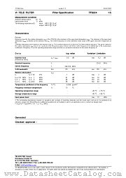 TFS224 datasheet pdf Vectron