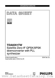 TDA8261TW/C2 datasheet pdf Philips