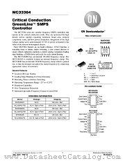 MC33364D2R2 datasheet pdf ON Semiconductor