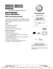 MBRD320RL datasheet pdf ON Semiconductor