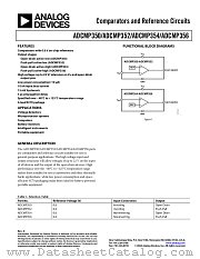 ADCMP352YKS-REEL7 datasheet pdf Analog Devices
