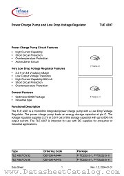 TLE 4307 DV38 datasheet pdf Infineon