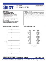 IDT74FCT3807APYI datasheet pdf IDT