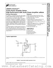 LM3876T datasheet pdf National Semiconductor