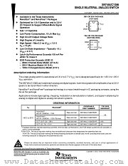 SN74AUC1G66YEAR datasheet pdf Texas Instruments