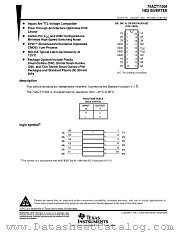 74ACT11004PWR datasheet pdf Texas Instruments