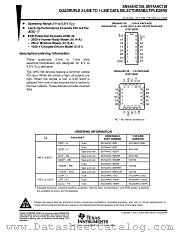 SN74AHC158DGVR datasheet pdf Texas Instruments