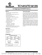 TC1413NCOA datasheet pdf Microchip