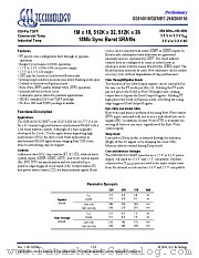 GS816036B datasheet pdf GSI Technology