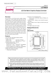 LC7982A datasheet pdf SANYO