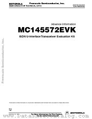 MC145572 datasheet pdf Freescale (Motorola)