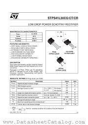 STPS41L30C datasheet pdf ST Microelectronics