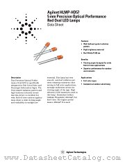 HLMP-HD57-MN000 datasheet pdf Agilent (Hewlett-Packard)
