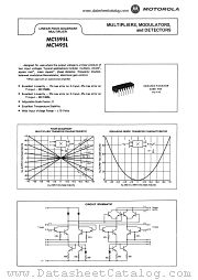 MC1495L datasheet pdf Motorola