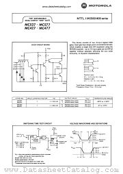 MC477 datasheet pdf Motorola